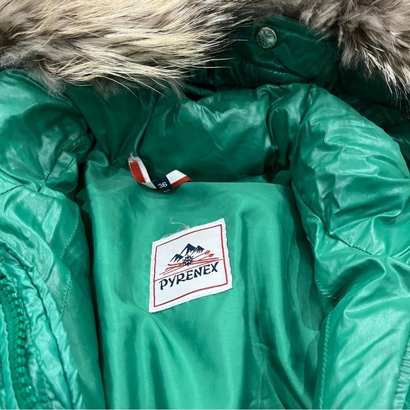 VINTAGE ** Duck down jacket womens Authentic Shiny - Pyrenex - Picture 4 of 11